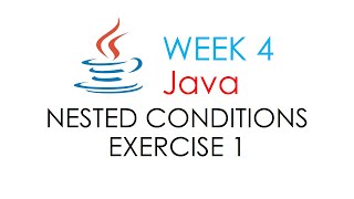 Java Nested Conditions Exercise 2 | Computer Programming 2 (Java)