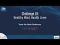 Challenge 4B - Healthy Minds, Healthy Lives