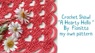 Crochet shawl 