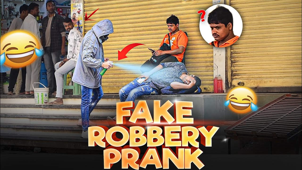Fake Robbery Prank Prakash Peswani Youtube