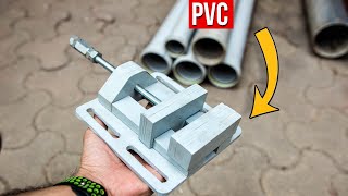 Ingenious DIY: Constructing a Durable Vice from PVC Pipe