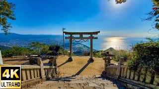 香川県・高屋神社を参拝　Walk in Takaya shrine, Kagawa.