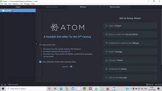 How to run Java code in Atom