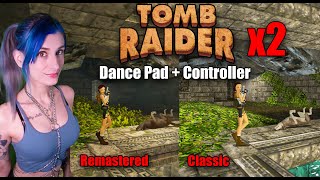 Playing TWO Tomb Raider Remastered Games At Once | x2 Challenge Run | Day 1