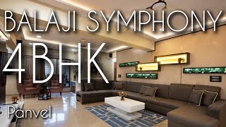 RICH LOOKING 4BHK RESIDENTIAL INTERIOR AT BALAJI SYMPHONY PANVEL