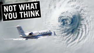 Why Hurricane Hunters Use Business Jet to fly into Hurricanes