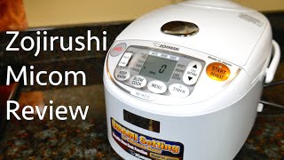 Zojirushi NS-YAC10 Umami Micom Rice Cooker and Warmer Review
