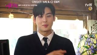 Cha Eun Woo Ottoke Song Aegyo Behind the Scene| True Beauty