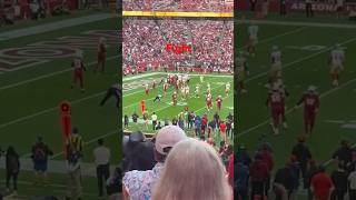 49ers X Cardinals game footage! #nflfootball #arizonacardinals #sanfransisco49ers #trending #shorts