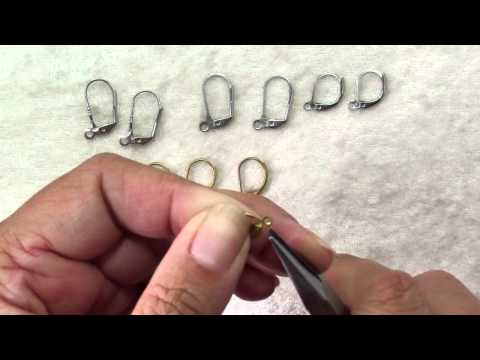 All About Leverback Earring Findings. All About Leverback Earring Findings.