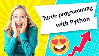 turtle Programming With Python || Create a Rainbow Benzene with python turtle