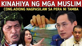 CONG.ADIONG IKINAHIYA AT TINAKWIL NG MGA KAPWA MUSLIM WALANG UTANG NA LOOB SA MGA DUTERTE!