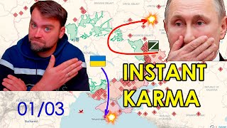 Update from Ukraine | Ruzzia bombs itself in agony | Ukraine hit Sevastopol | Instant Karma