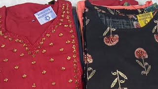 Cotton and rayon kurtis