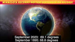 Minnesota Records Hottest September On Record