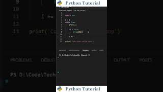 How to Stop a Python Script | Python Tutorial