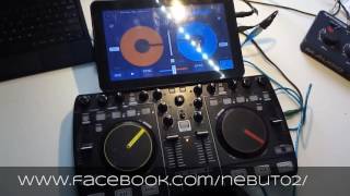 mixvibes cross / mixvibes u-mix control 2 /Funktionen angespielt standart settings @ u mix control