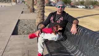 Phoenix man reunited with missing dog after 8 years apart