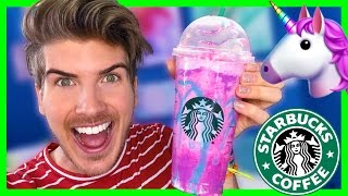 STARBUCKS UNICORN FRAPPUCCINO TASTE TEST!