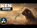 How To Add a KEN BURNS Effect In Davinci Resolve