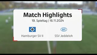 Highlights Hamburger SV II : SSV Jeddeloh II