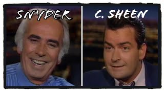 Charlie Sheen | The Late Late Show with Tom Snyder (1996)