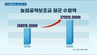 공익직불제 시행 2년…소농·고령층 농가소득 증가