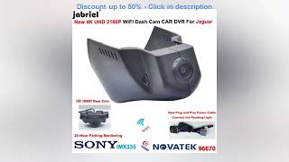 4K 2160P Dash Cam Car DVR for Jaguar F Type Pace SVR XF x260 XFL XE XEL 2015 2016 2017 2018 -2022