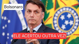 O que acabou de acontecer, mostra que BOLSONARO mais uma vez tem razão.