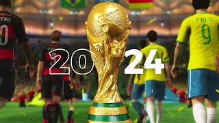 Simulei a COPA do MUNDO de 2014... em 2024! 🏆🇧🇷