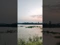 dusk. evening lake dungarpur lakeside nature birds