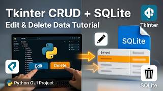 Python GUI Tutorial 05: Selecting, Editing, and Deleting Table Data | CS619 VU Project