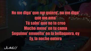 Bad Bunny x Daddy Yankee  - La Santa (Letra) 4k