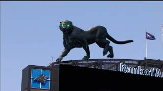 Stadium Mixed Reality - Panther Running Around Stadium