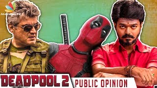 Thala Thalapathy Dialogues Alluthu : Deadpool 2 Public Review & Reaction | Ryan Reynolds