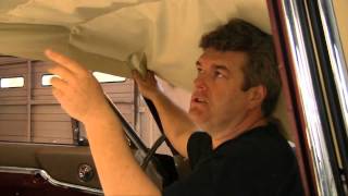 Episode 95 Ford hardtop coupe bow style headliner for Fairlane Mustang Cougar Falcon Autorestomod