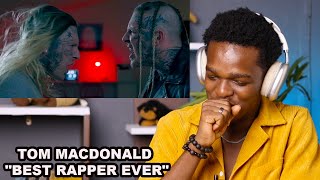 FIRST TIME REACTING TO | TOM MACDONALD "BEST RAPPER EVER" REACTION