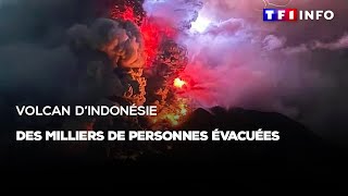 Volcan d'Indonésie : des milliers de personnes évacuées