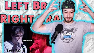 Bo Burnham - Reaction - Left Brain Right Brain