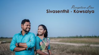 Sivasenthil - Kowsalya | Reception Live | Hands on media | Muthupet