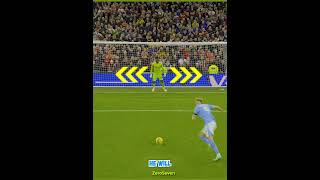 This is how Haaland scored the best penalty