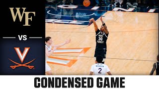 Wake Forest vs. Virginia Condensed Game | 2023-24 ACC Men's Basketball