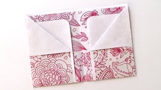 One Sheet Wonder: Mini Pocket Folio