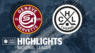 Genève-Servette HC - HC Lugano 5-2 (1-2; 1-0; 3-0)