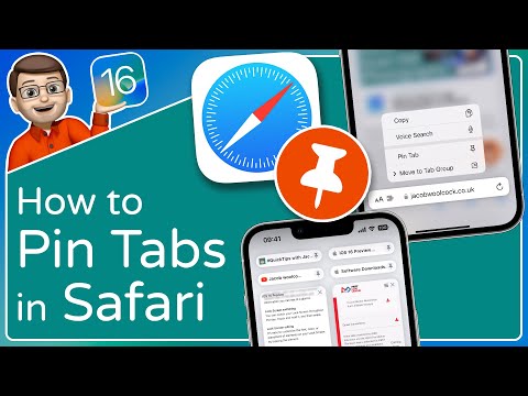 Pin Favorite Tabs in Safari iOS 16 Tips