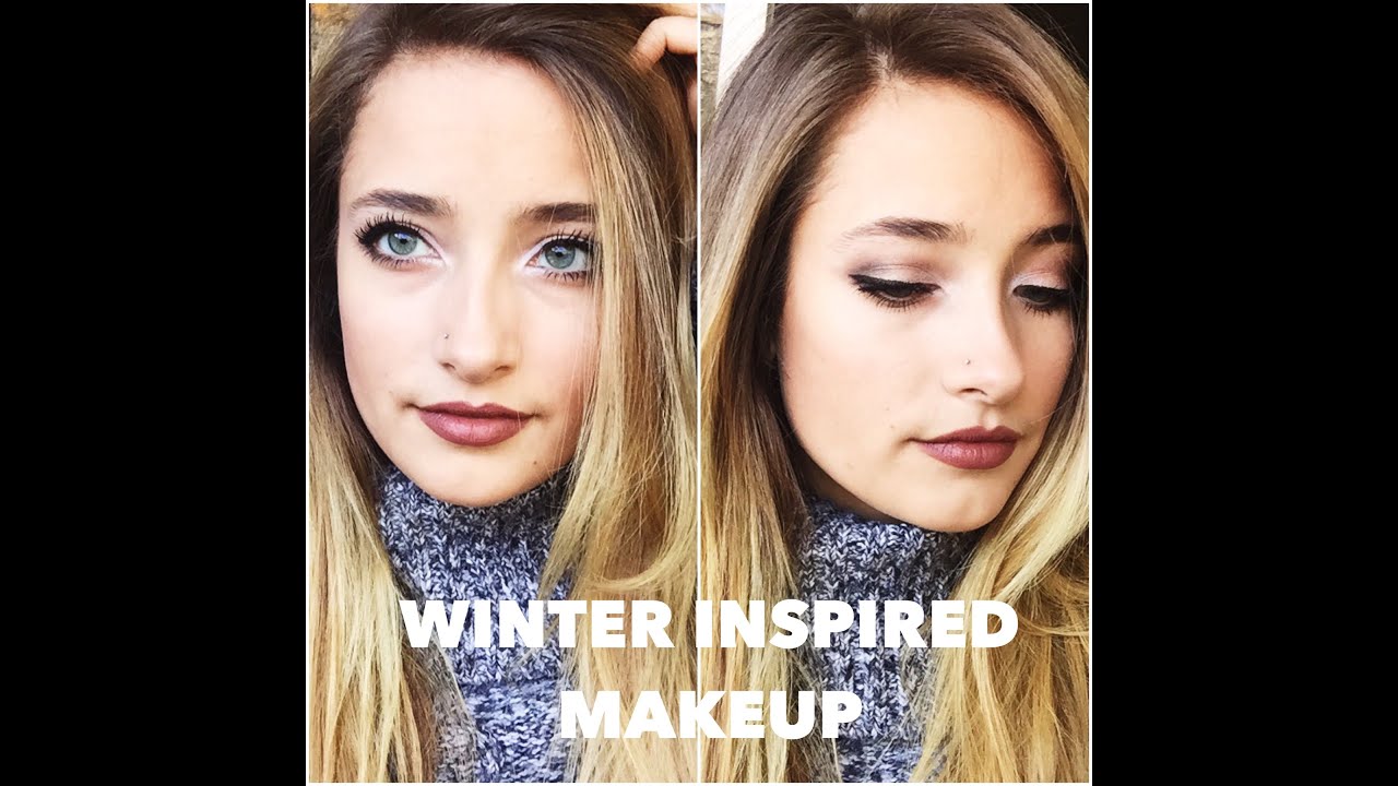 Winter Inspired Makeup Tutorial Youtube