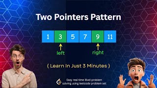 Two Pointers in 3 Minutes! 🔥DSA LeetCode Pattern 🤯