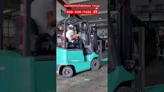 รถยกโฟล์คลิฟท์ ไฟฟ้า 1.5 ตัน. Mitsubishi #forklift #boomlift #jlg #used