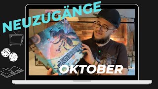 Neuzugänge Oktober - Brettspiele und Bücher