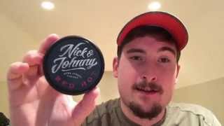 SnusCENTRAL Nick And Johnny Red Hot Snus Review